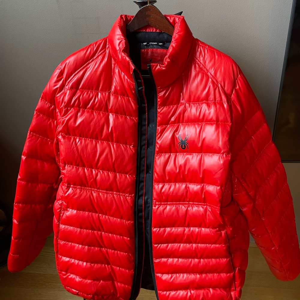 Men’s LIKE NEW Spyder Puffer Coat